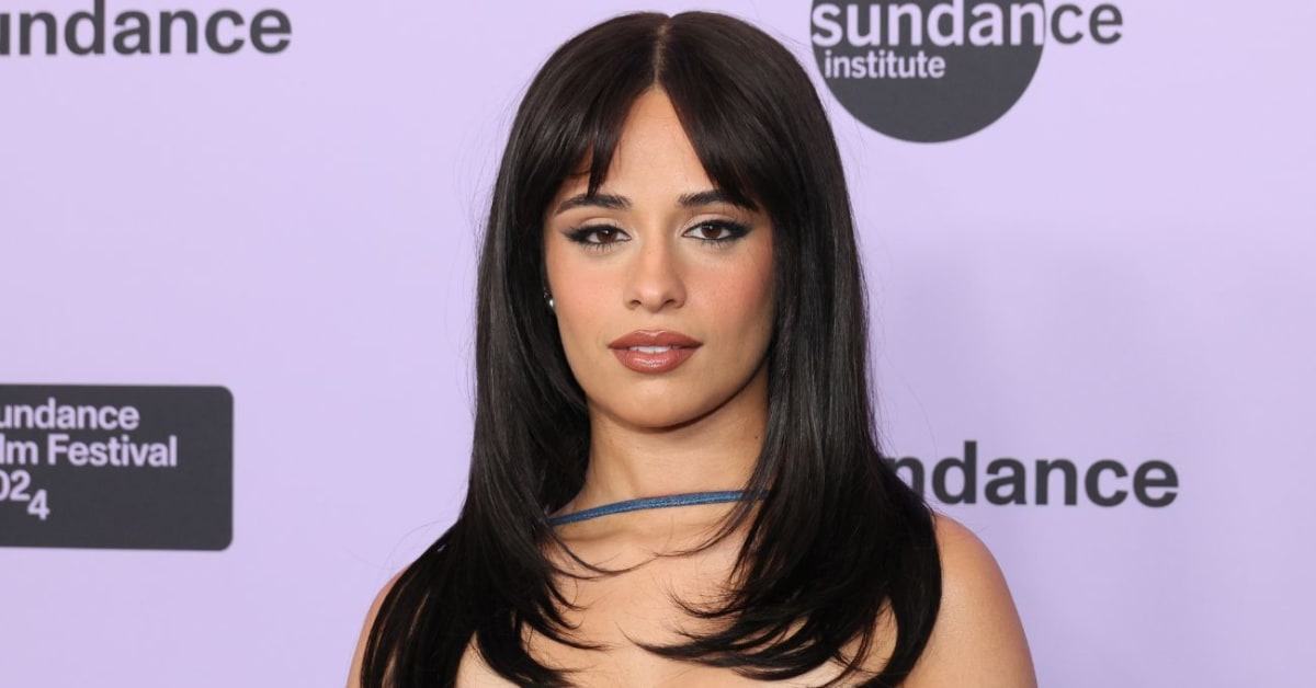 Camila Cabello Turns In Blue Bikini Cowboy Hat And Cozy Fur Boots