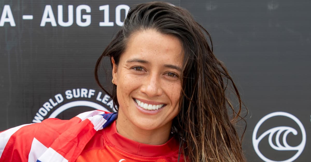 Pro Surfer Malia Manuel Shares Black And White Bikini Photo From An