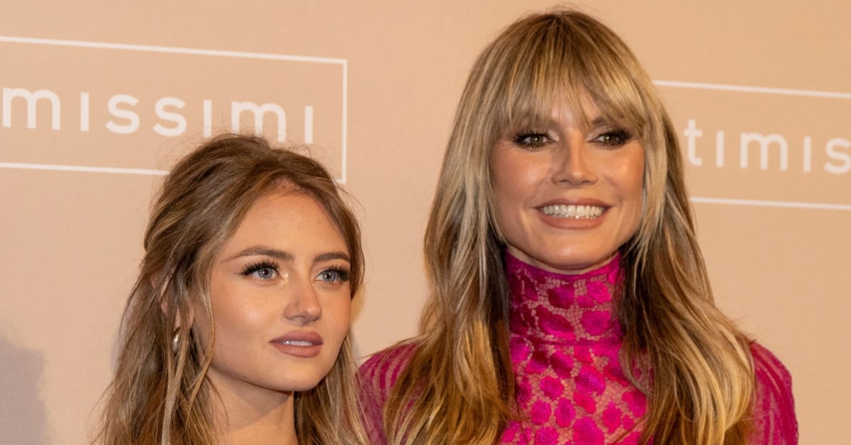 Heidi Klum And Daughter Leni Sizzle In New Holiday Lingerie Campaign
