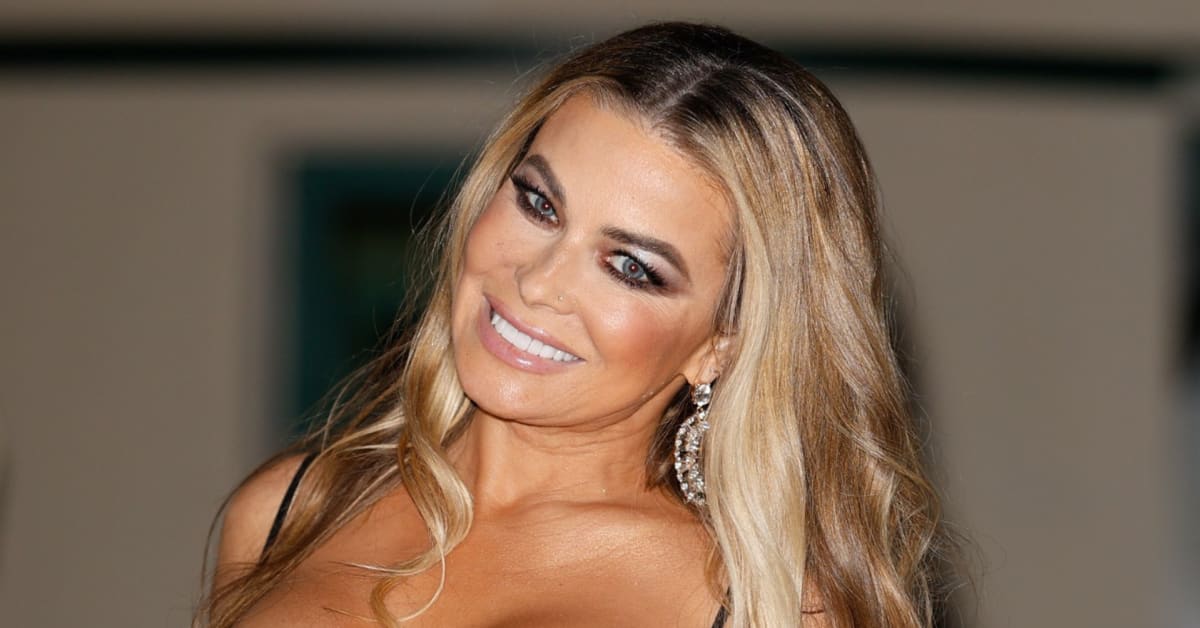 Carmen Electras Throwback Cherry Bikini Pics Have Fans Going Wild