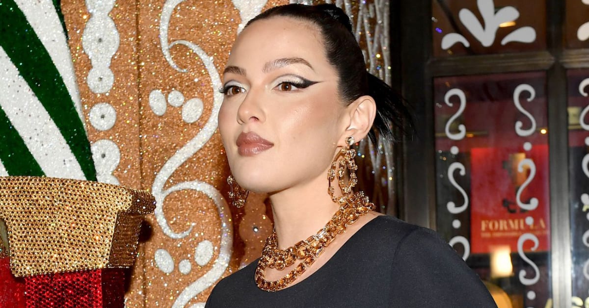 Mia Kang Continues Post Wedding Celebrations In Bright Orange String Bikini By The Pool