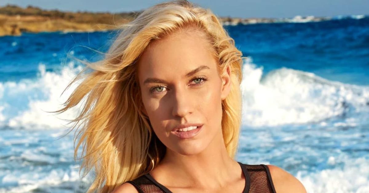 Paige Spiranac almost falls out of bikini as she shows major underboob in  tease for 2024 calendar