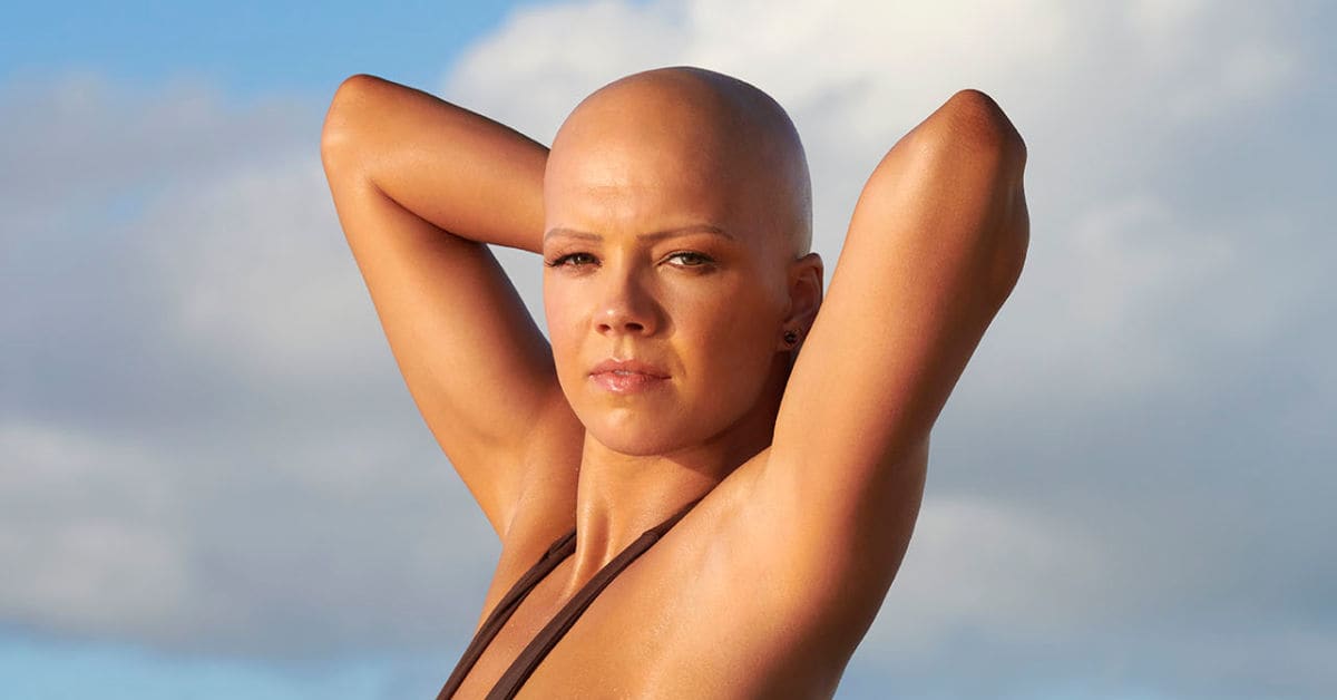 Christie Valdiserri Wants You to Know Bald Is Beautiful and We Agree -  Swimsuit
