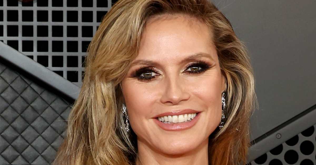 Heidi klum grammy clearance dress 2019