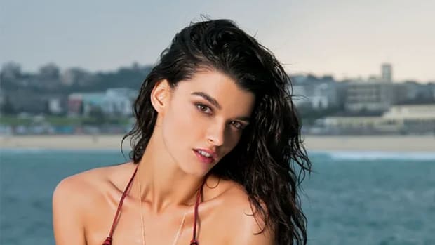 Crystal Renn was photographed by Walter Iooss Jr. in Sydney/Cairns, Australia.