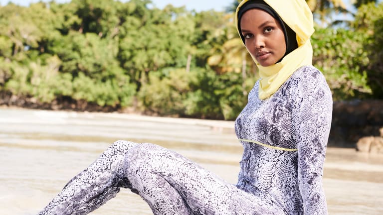 Halima Aden SI Swimsuit Model Page - Swimsuit | SI.com