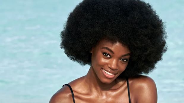 Tanaye White: only black Sports Illustrated model I've seen with an Afro. :  r/Blackcelebrity