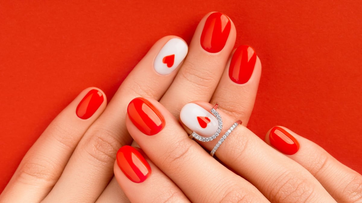 Treat Yourself With These 10 Sweet and Chic Valentine's Day Nail Designs -  Swimsuit