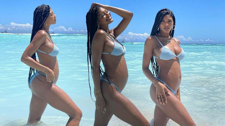 SI Swimsuit Cover Model Danielle Herrington Reveals She's Pregnant