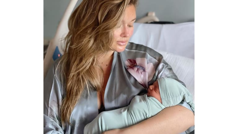Hunter McGrady Welcomes a Baby Boy