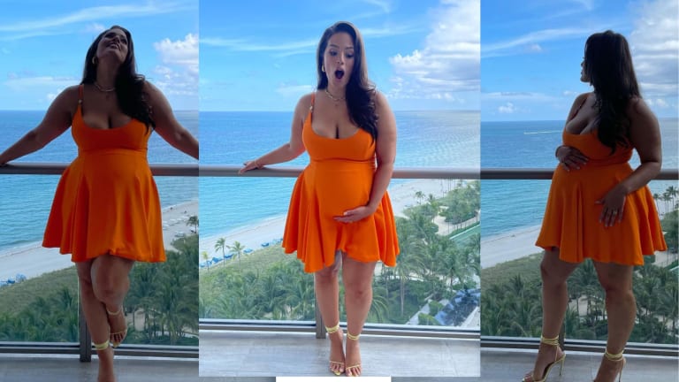 Ashley graham 2025 cocktail dress