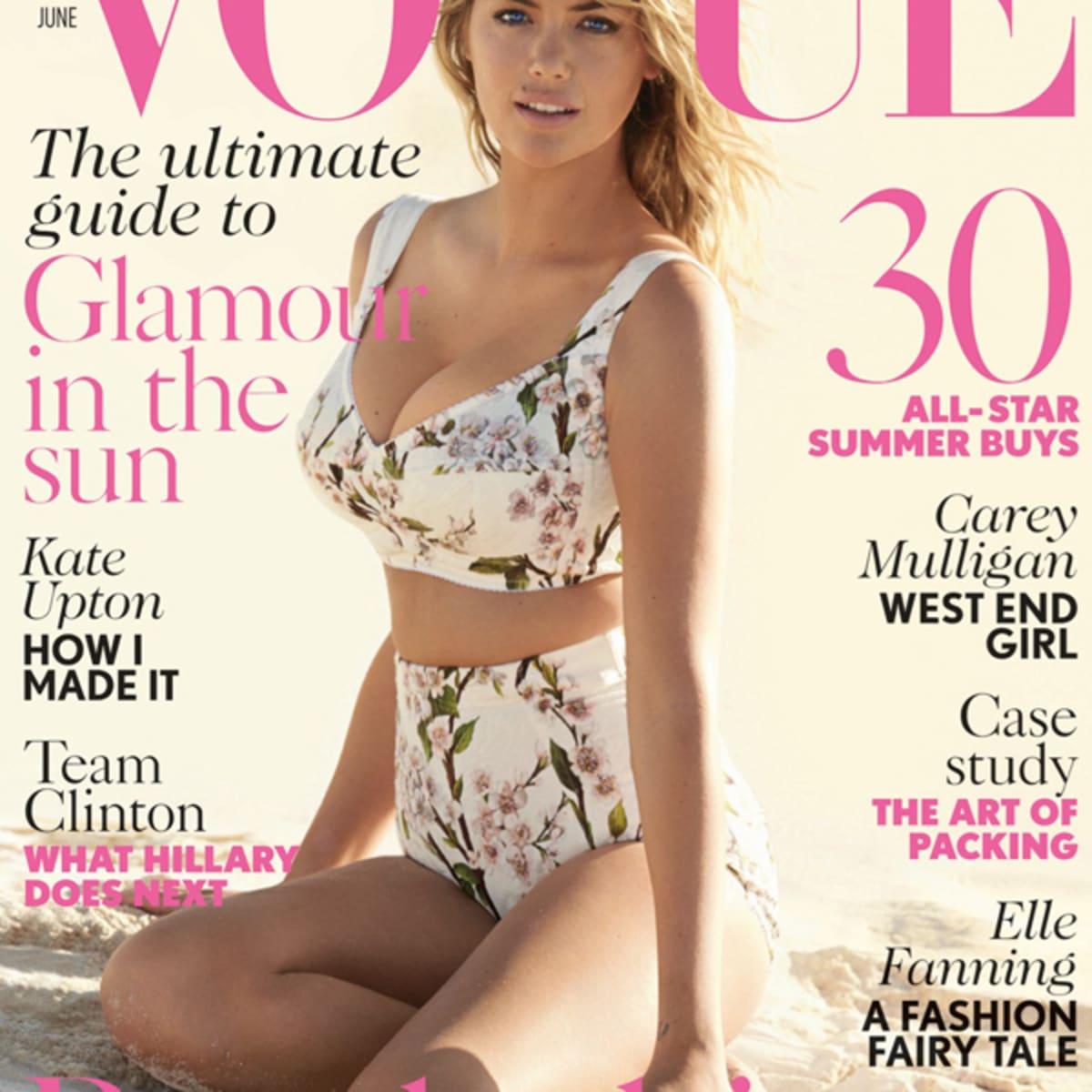 Kate Upton's British Vogue cover revealed in its entirety, does not  disappoint - Swimsuit