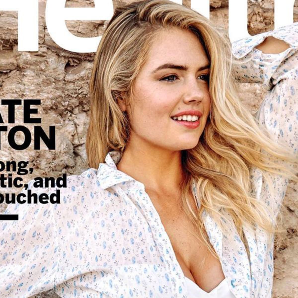 Kate Upton poses unretouched for Health Magazine - Swimsuit | SI.com