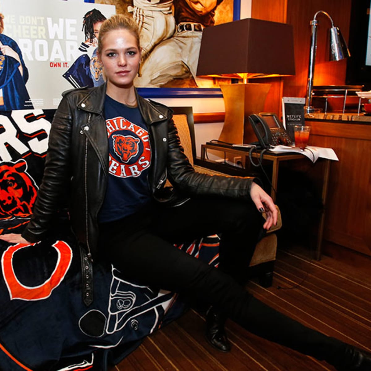 NFL Chicago Bears Leather jacket 