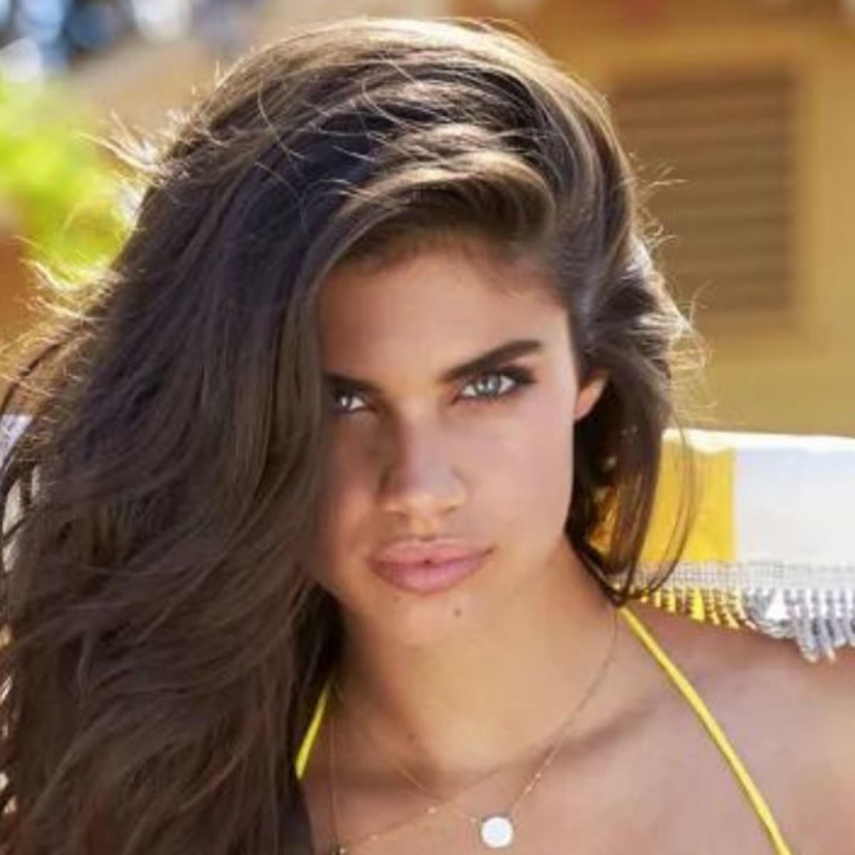 6 Colorful Looks From Sara Sampaio's SI Swim Photoshoot on the