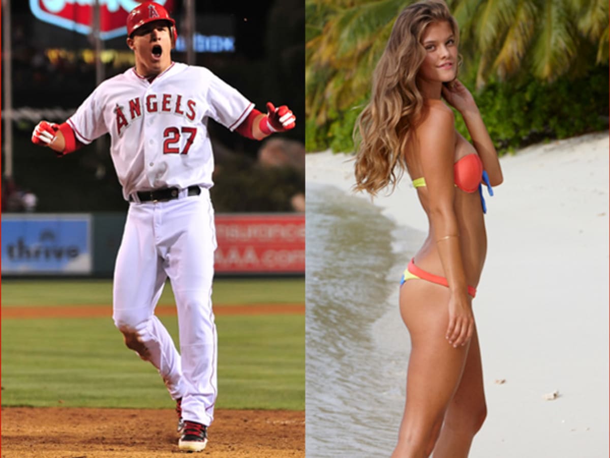 WOW, Nina Agdal Is Now Banging Mike Trout, Trying To Make Bryce