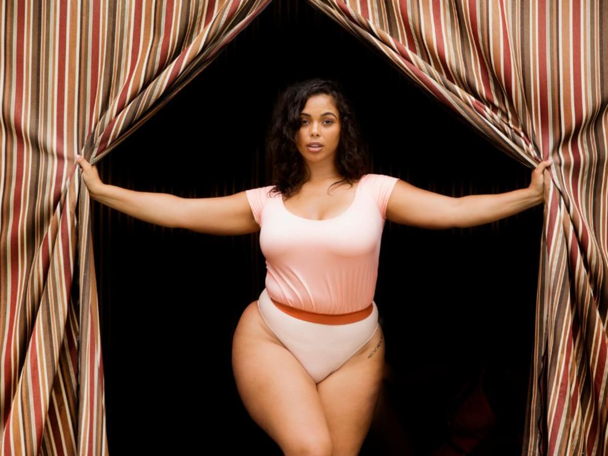 Curvy girls can sell lingerie too: plus-size model recreates