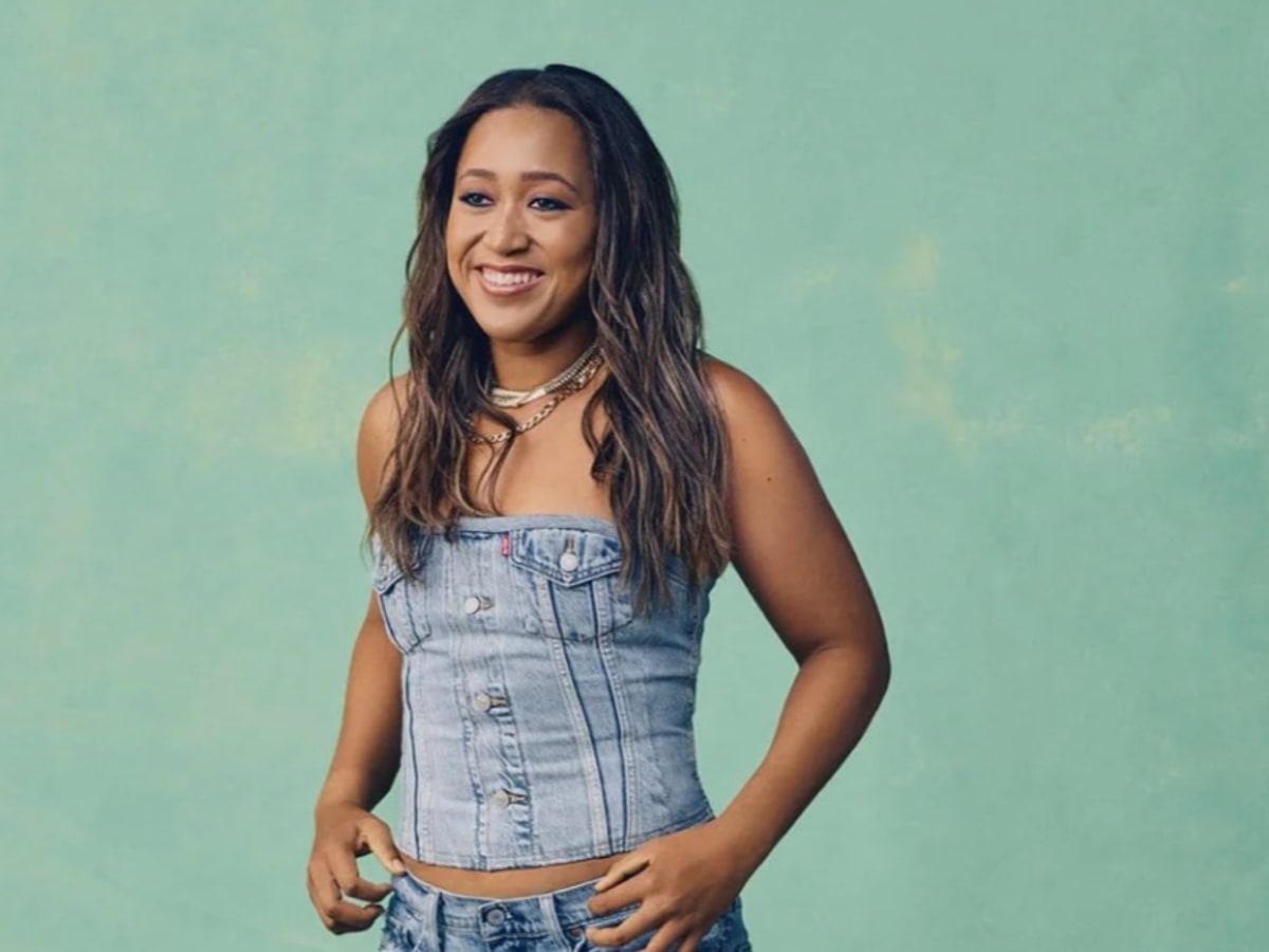 Naomi Osaka Just Dropped A New Upcycled Denim Collection With Levi's