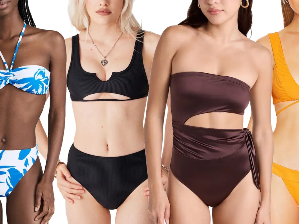 Has Tons of Deals Under $50 on Trendy One-Piece Swimsuits