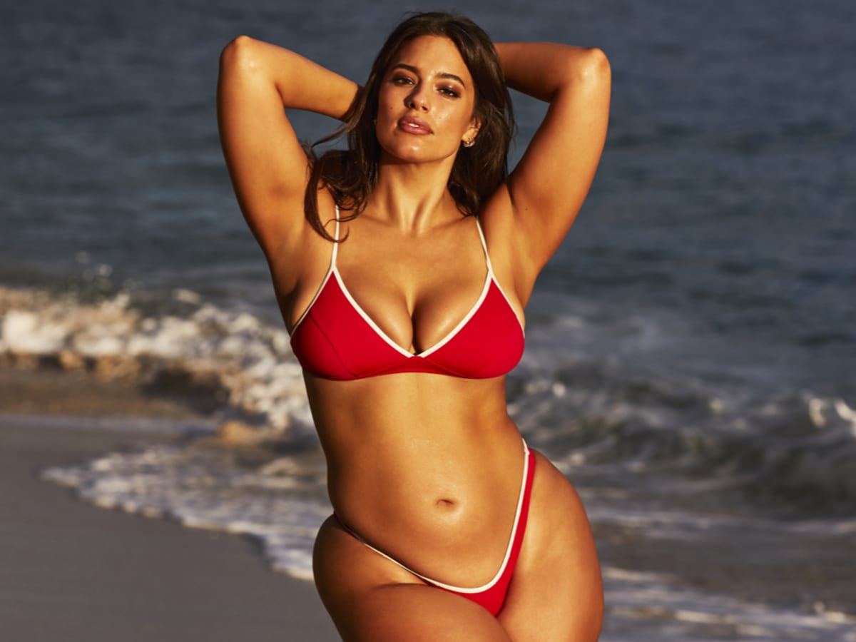 Ashley graham red bathing suit 2025