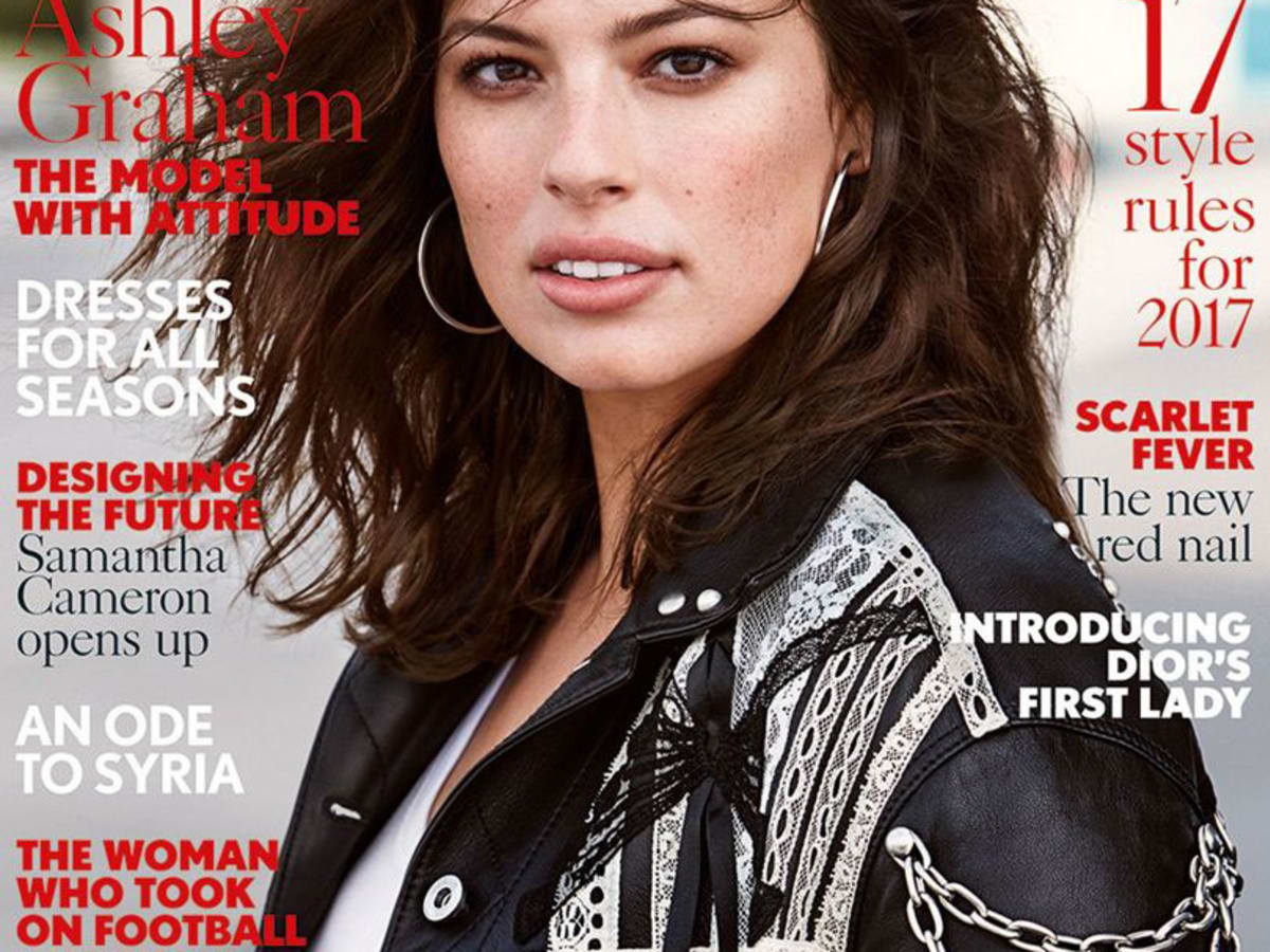 Ashley Graham lands the cover of British Vogue Swimsuit SI