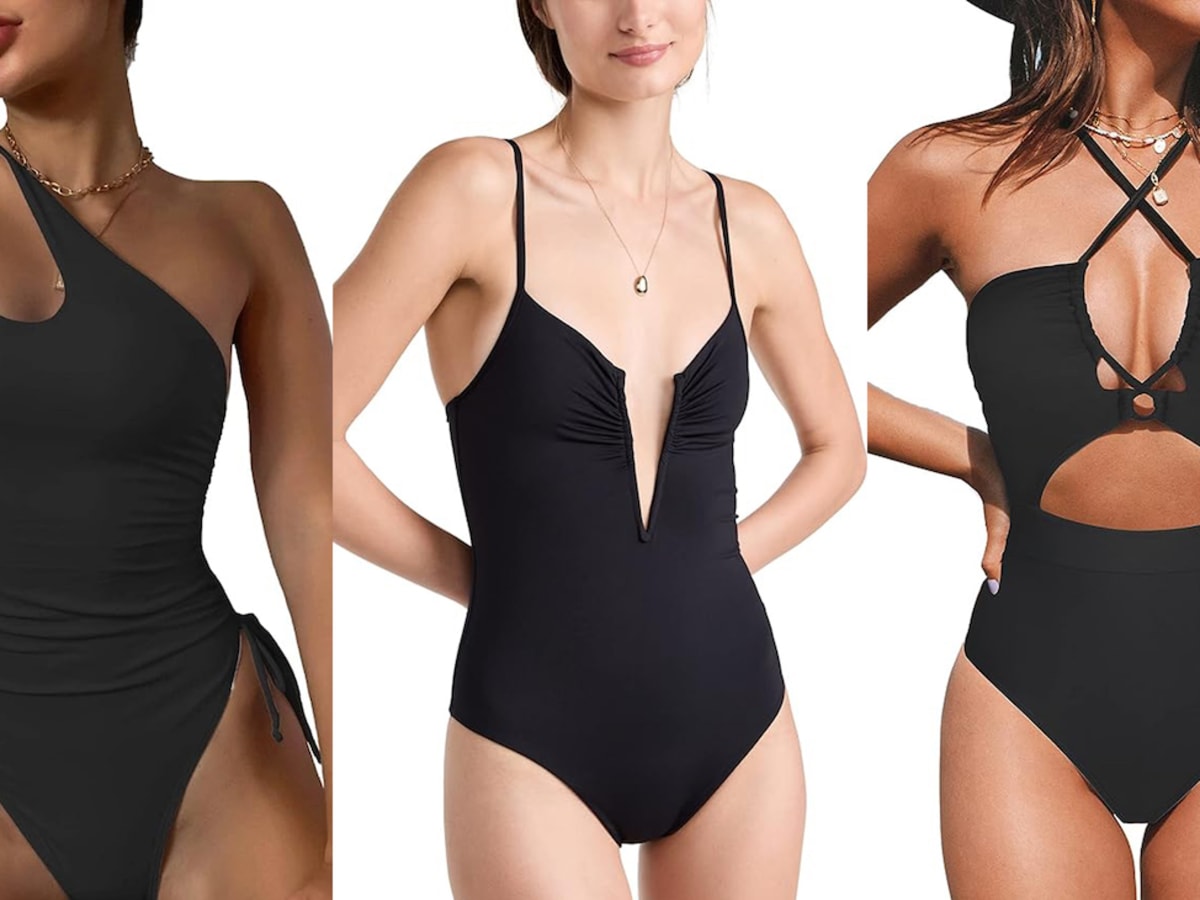 Best black one piece store