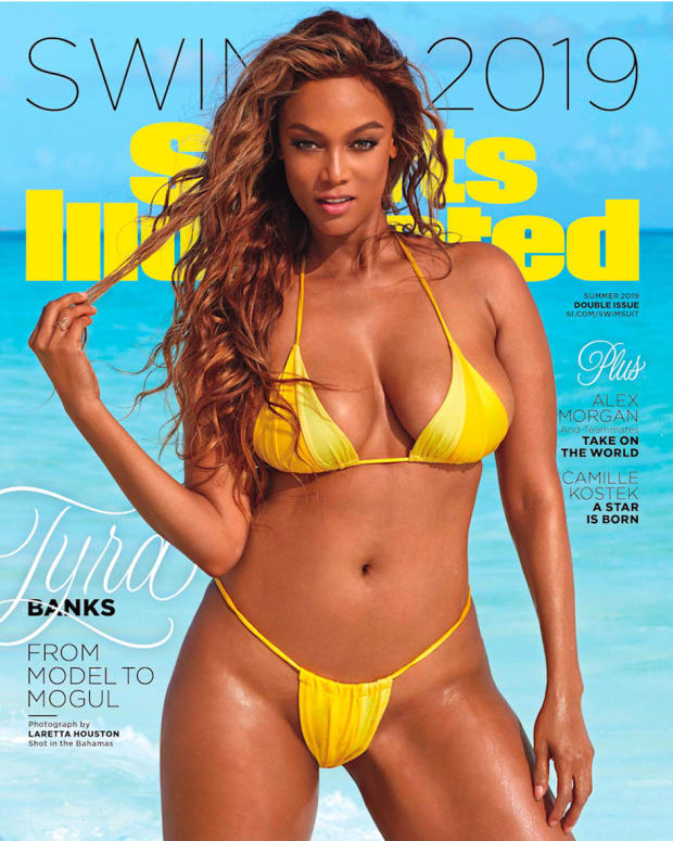 Tyra Banks SI Swimsuit Cover THUMB