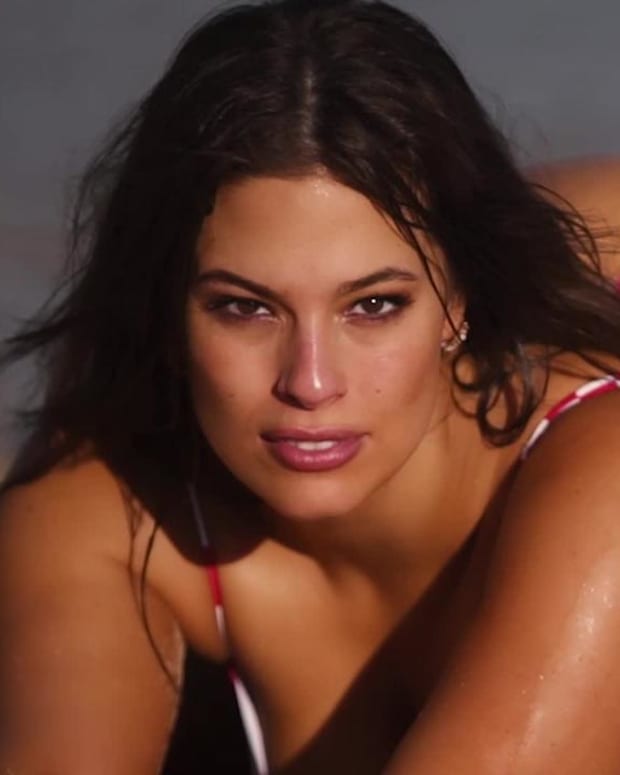 Ashley Graham Rocks Some Barely-There Swimsuits 