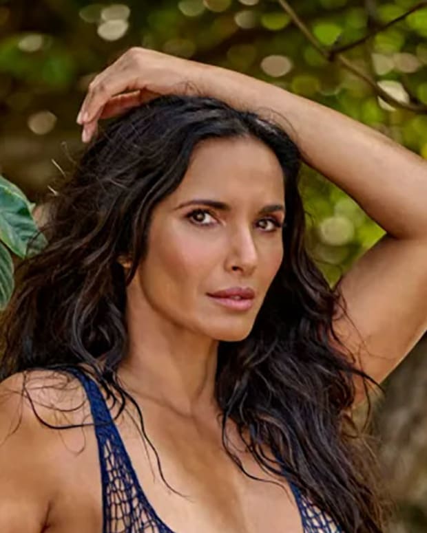 Padma Lakshmi SI Swimsuit Model Page Swimsuit