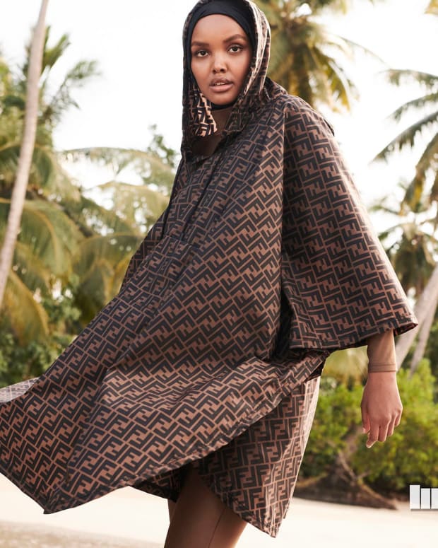 Halima Aden SI Swimsuit Model Page Swimsuit SI