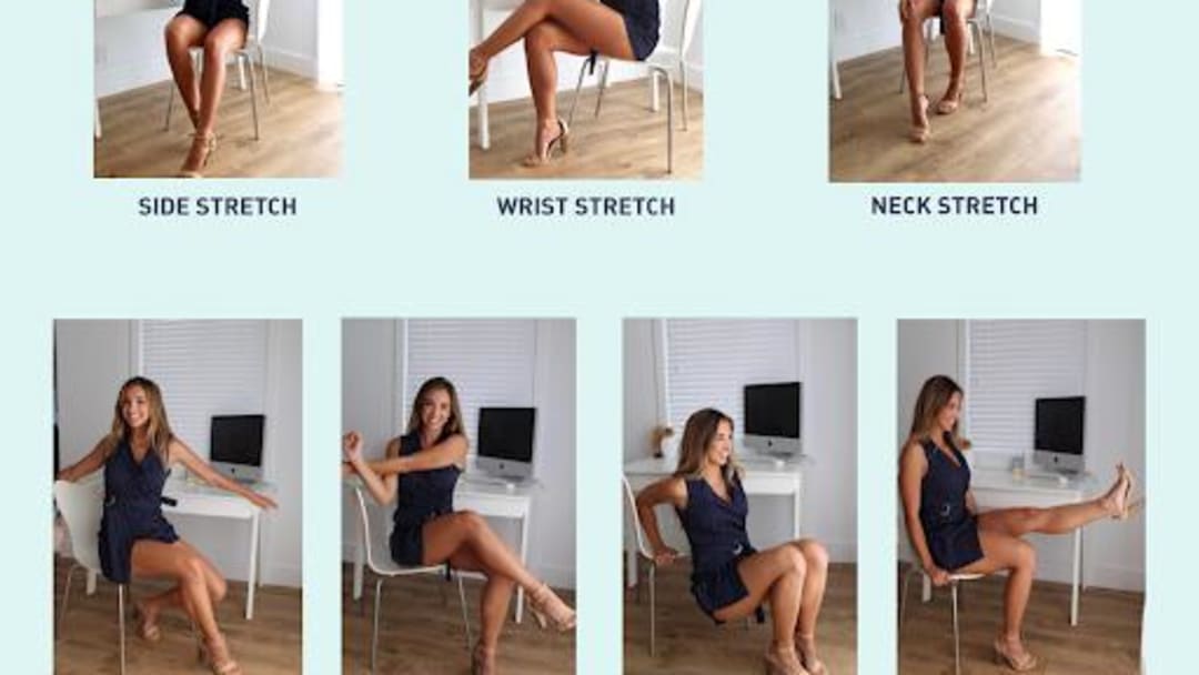 Katie Austin's tips for working out from your desk