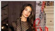 Lily Aldridge at the Victoria's Secret Fashion Show after party, November 2013 :: Getty Images for Victoria's Secret