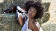 Tanaye White was shot by Anne Menke in Sacramento, California wearing a top by Andi Bagus and bottoms by Ola Vida Swimwear