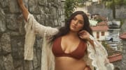 Yumi Nu was photographed by James Macari in Montenegro in 2022.