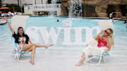 Nicole Williams English and Camille Kostek