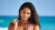 Christen Harper was photographed by Ben Watts in Barbados.