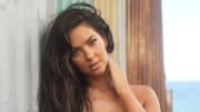 Christen Harper was photographed by Amanda Pratt in Dominica. 