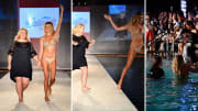 MJ Day and Hailey Clauson at Miami Swim Week 2017.
