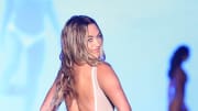 Joely Live walks the runway for Sports Illustrated Swimsuit Runway Show During Paraiso Miami Beach on July 16, 2022 in Miami Beach, Florida.