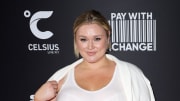  Hunter McGrady attends the launch of the 2022 SI Swimsuit Issue in Hollywood, Fla. 