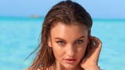 Olivia Brower was photographed by Laretta Houston in Great Exuma, Bahamas.