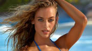 Hannah Ferguson was photographed by James Macari in Turks and Caicos.
