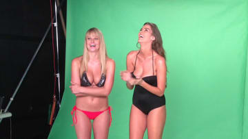 Genevieve Morton and Natasha Barnard :: Andy Gray/SI