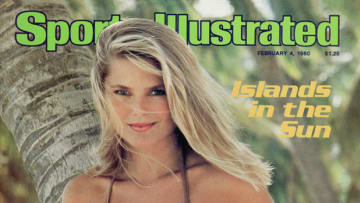 Christie Brinkley in the British Virgin Islands, 1980