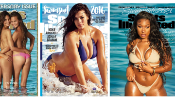 Three SI Swimsuit Covers all photographed by James Macari.