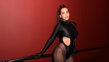 Lorena Duran shows off catsuit at the second night of the 2022 SI Swimsuit launch weekend.