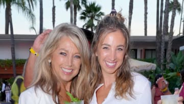 Denise Austin and Katie Austin attend the SelvaRey Pina Colada Party.