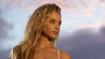 Hannah Ferguson was photographed by Walter Iooss Jr. in St. Lucia.