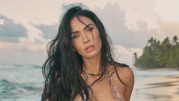 Megan Fox was photographed by Greg Swales in the Dominican Republic. 