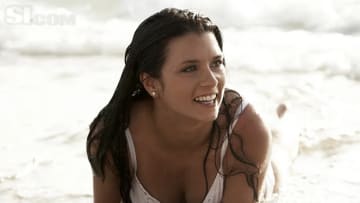 Danica Patrick was photographed by Ben Watts in Singer Island.